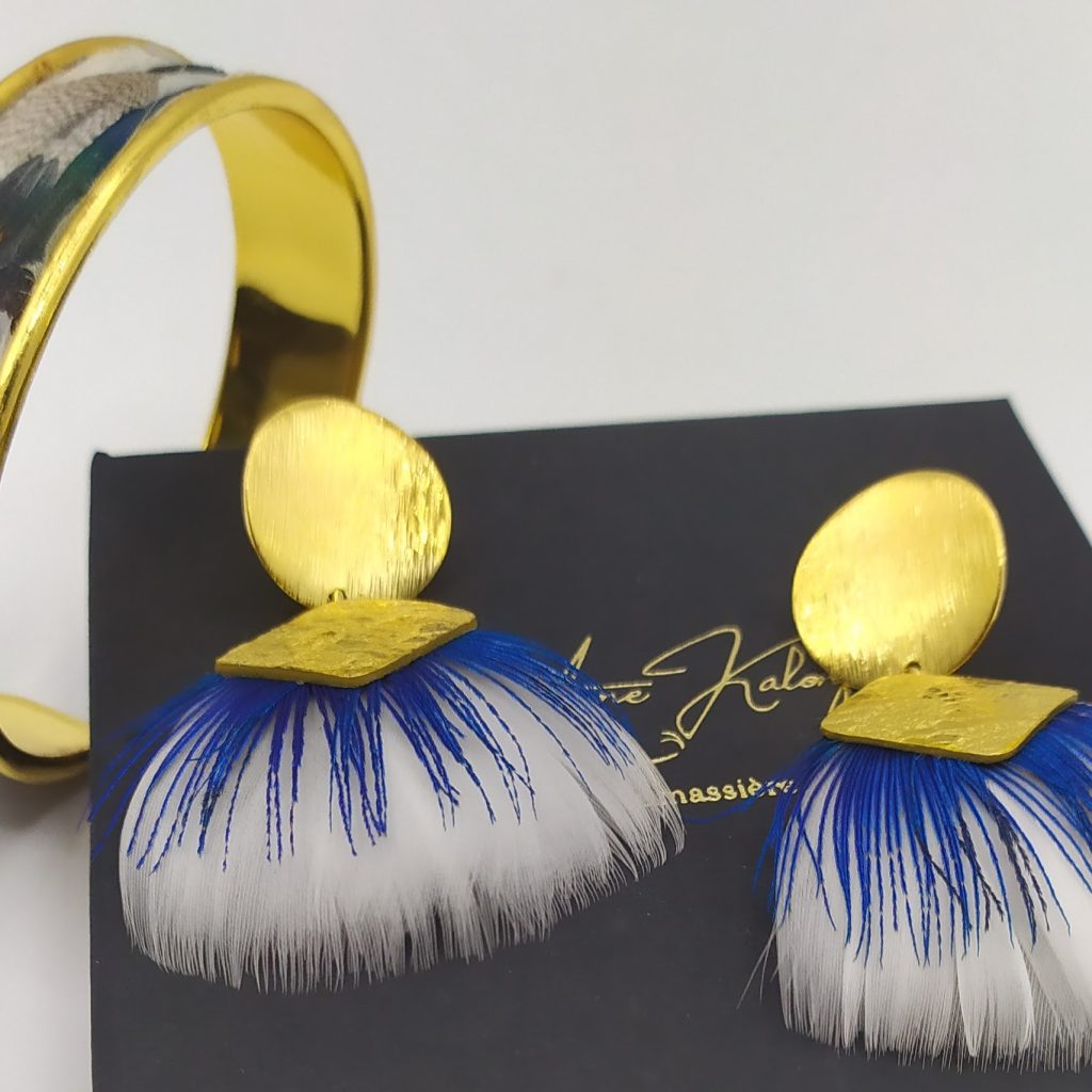 Parure B.O. et Bracelet azzuro